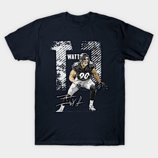 T.J. Watt Pittsburgh Bold T-Shirt